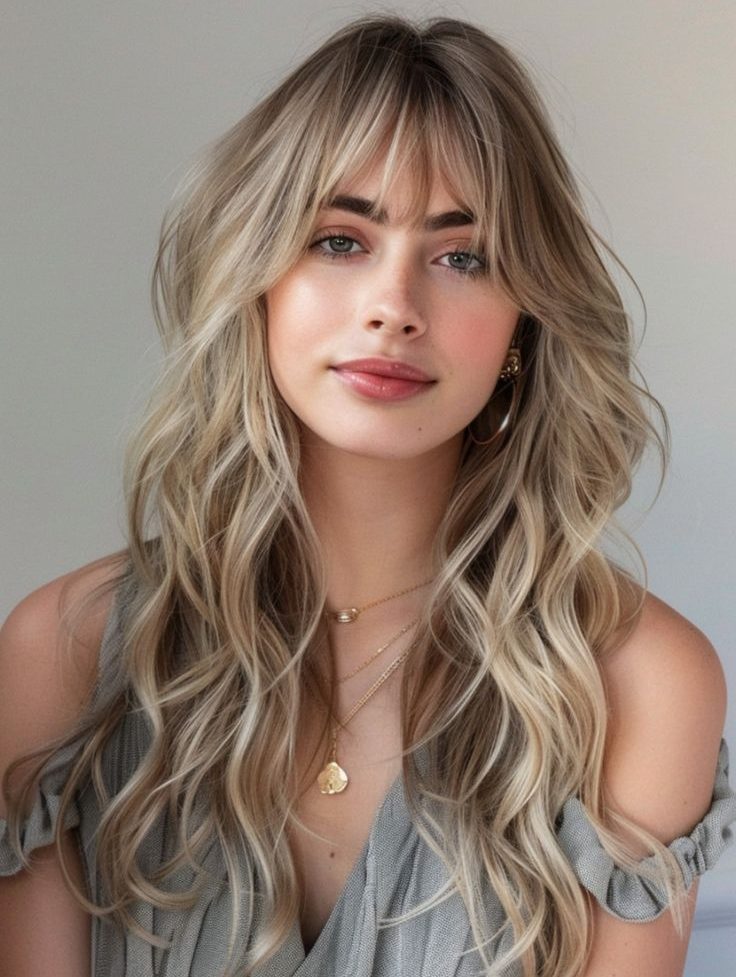 Ash Brown Blonde Cool-Toned Contrasts