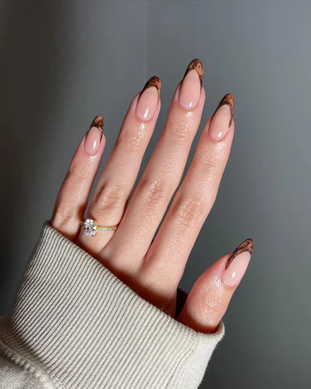 Smoky French Tips