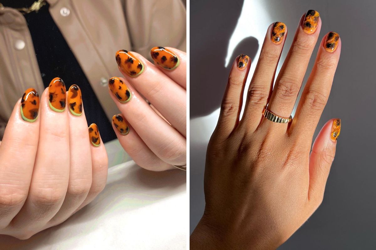 Tortoiseshell Nails