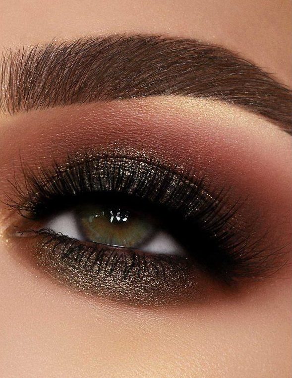 shimmer eye makeup