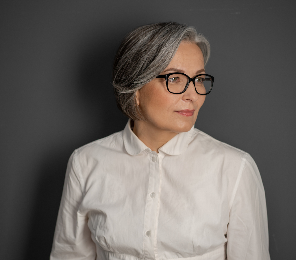 transition to gray hair