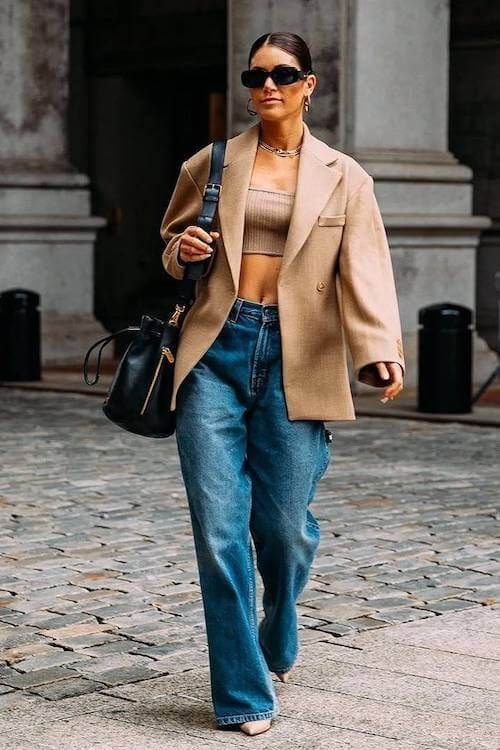 Oversized blazer photo pinterest.com girl shares tips