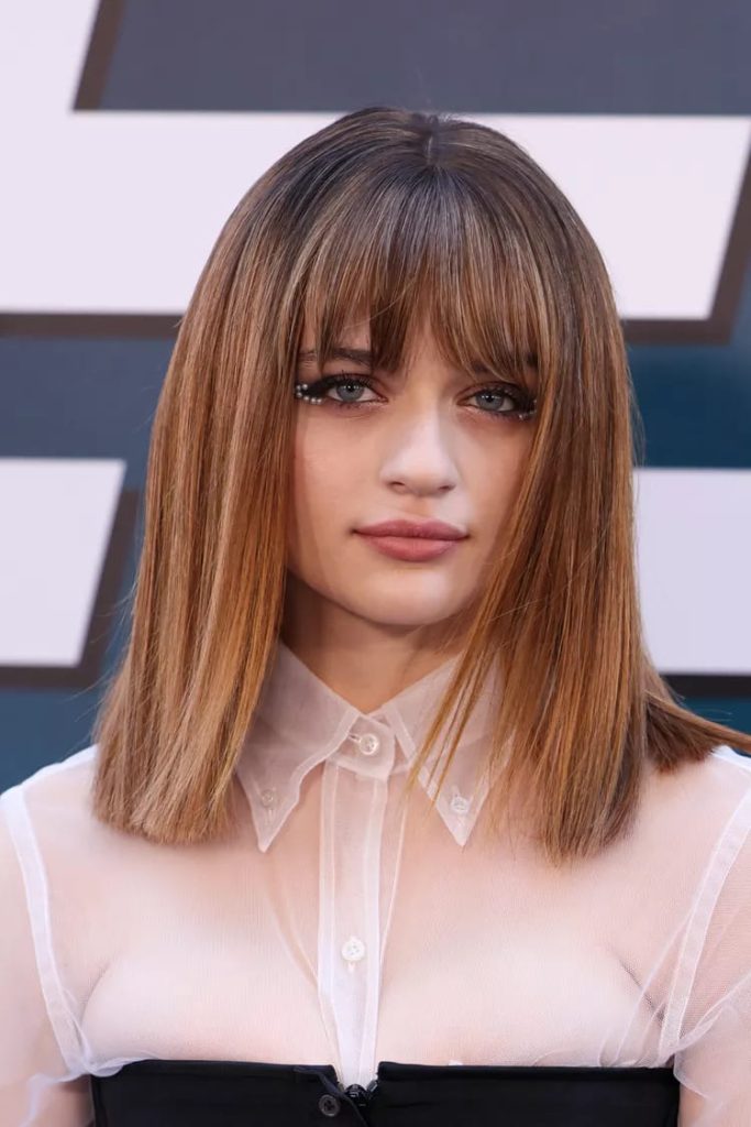 Shoulder-Length With Full Fringe