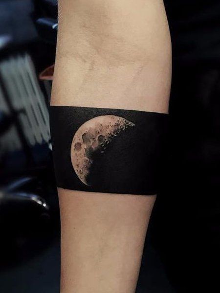 moon tattoo