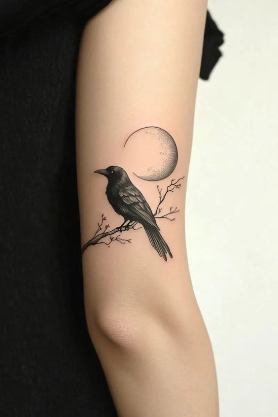 raven tattoo