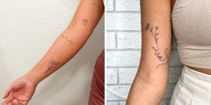 Minimalist tattoos for women 2025