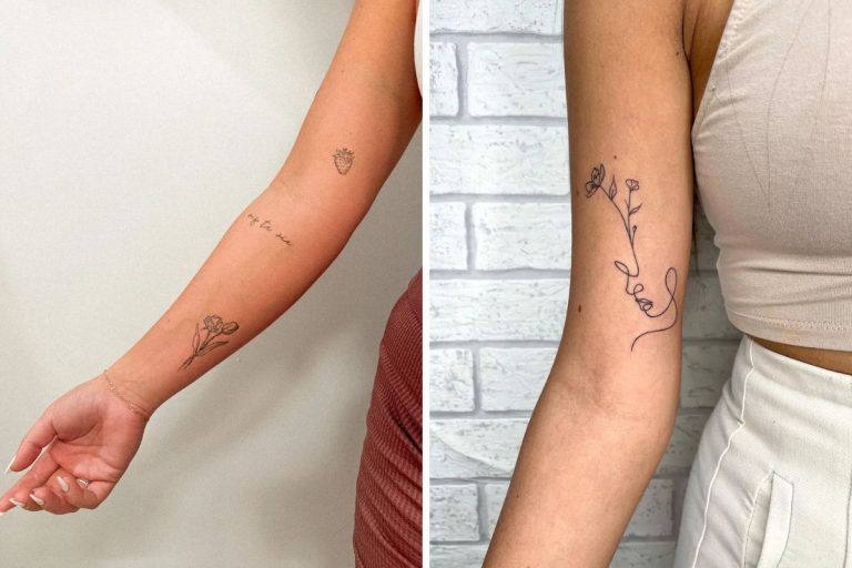 Minimalist tattoos for women 2025