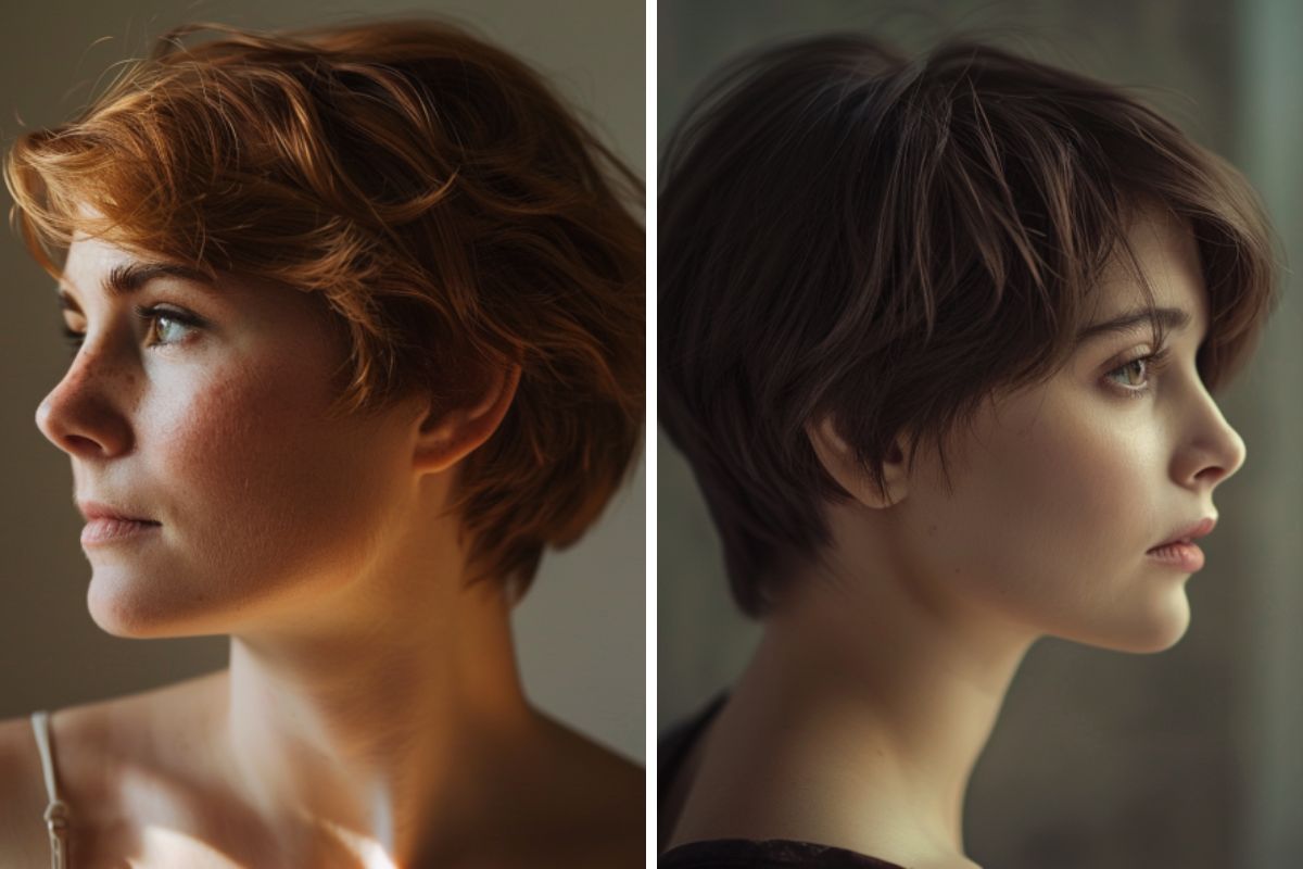 Short Butterfly Cut