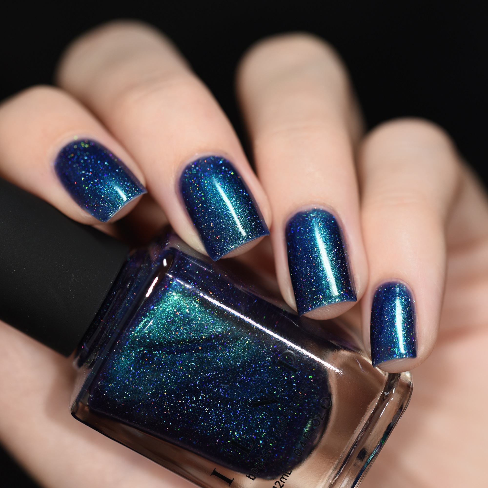 interstellar blue nails