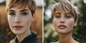 pixie cut layered 2025