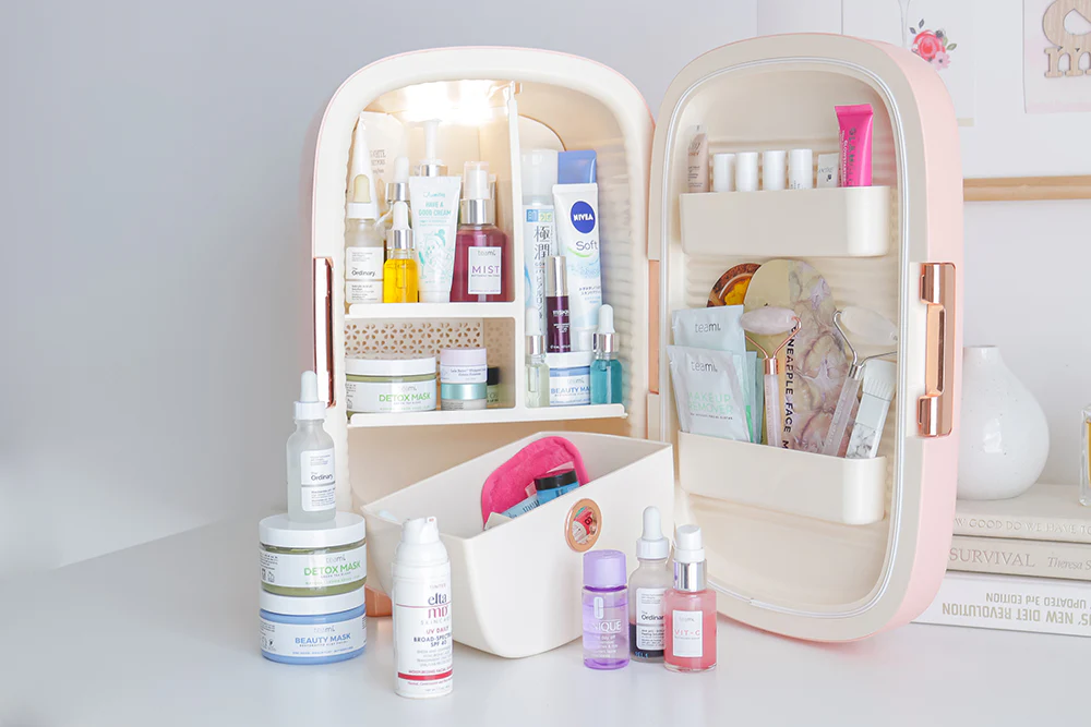 storing beauty tools safely