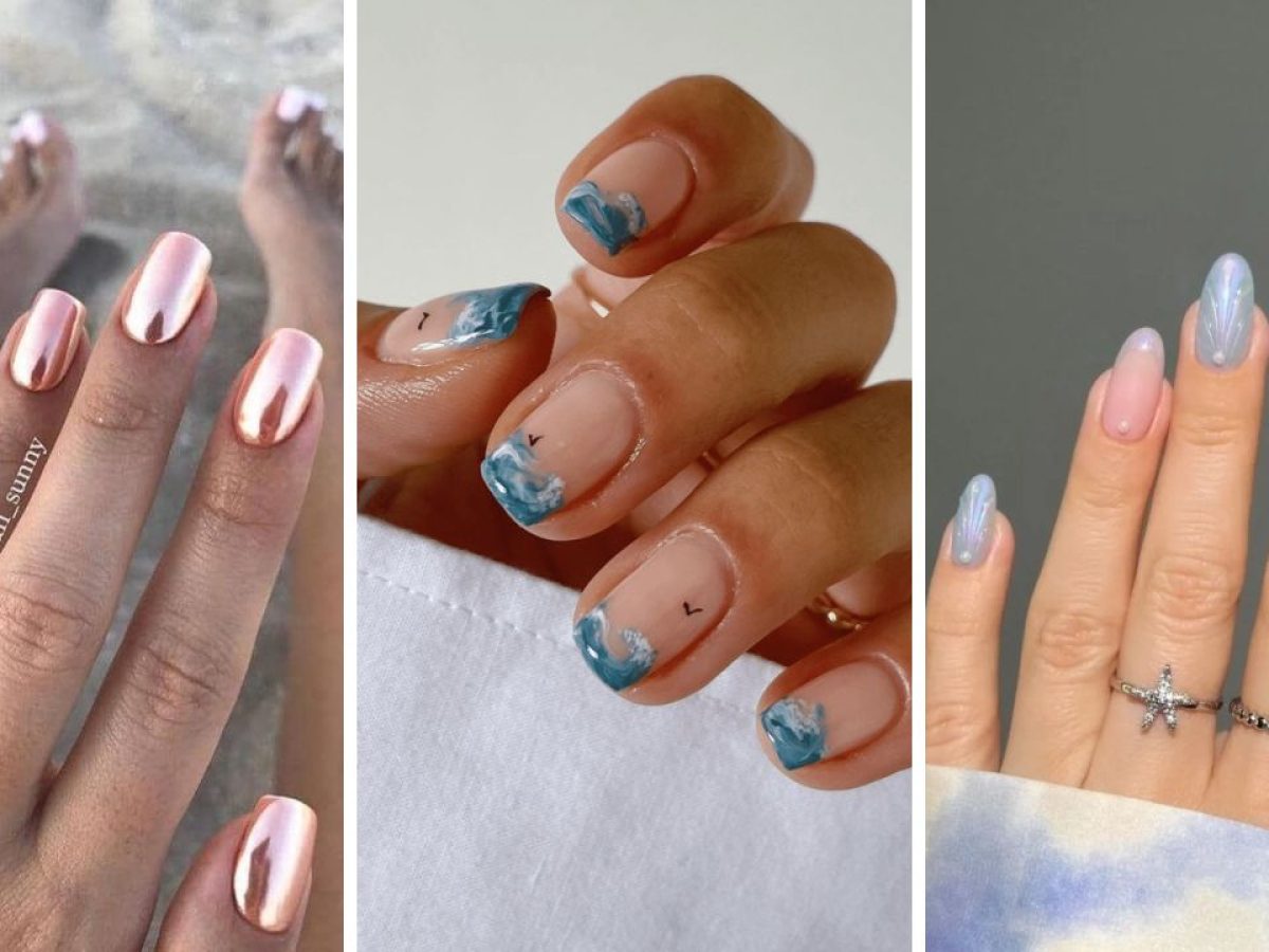 2025 Ultra-Short Nails That Shine