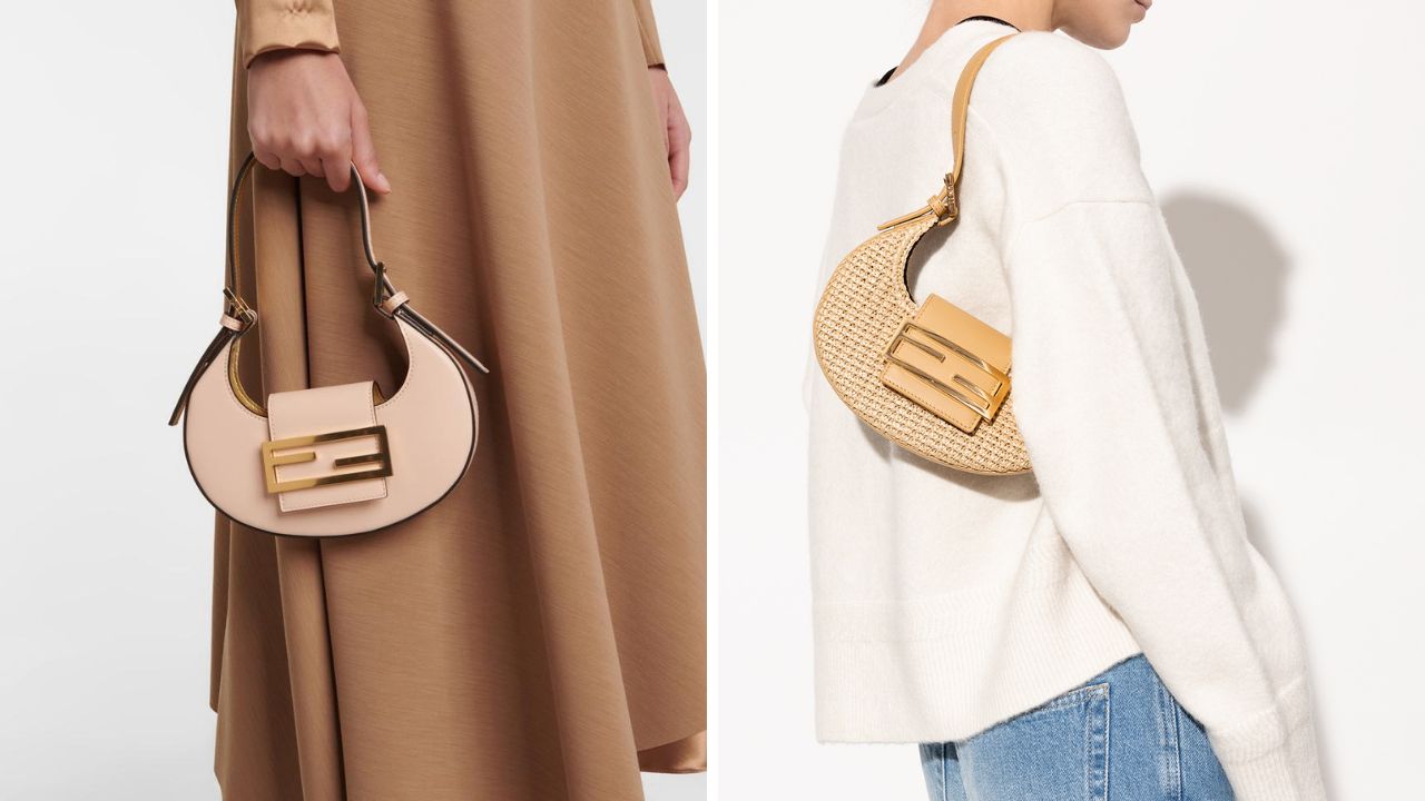 Fendi mini hobo bags