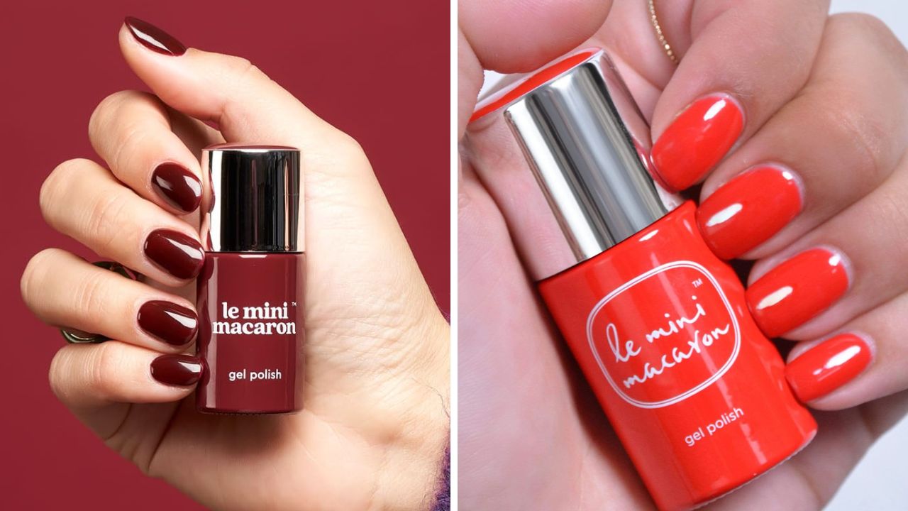 Le Mini Macaron red nail polish