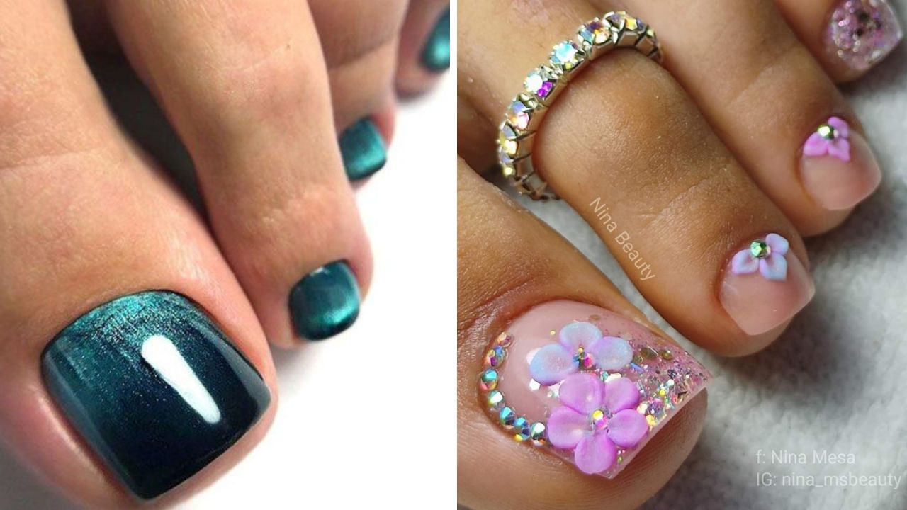 Nail Techniques to Try Toe 2025 Spring