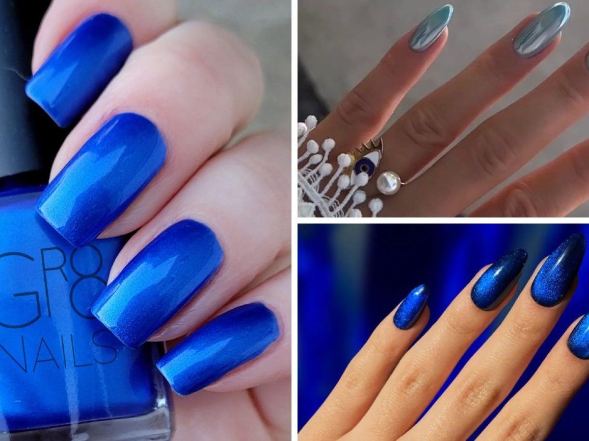 Pastel Blue Nails Shine at Paris 2025