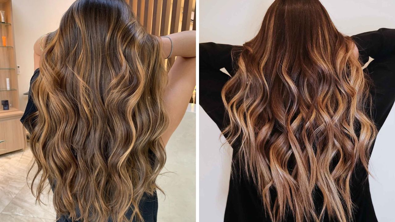 caramel balayage ideas