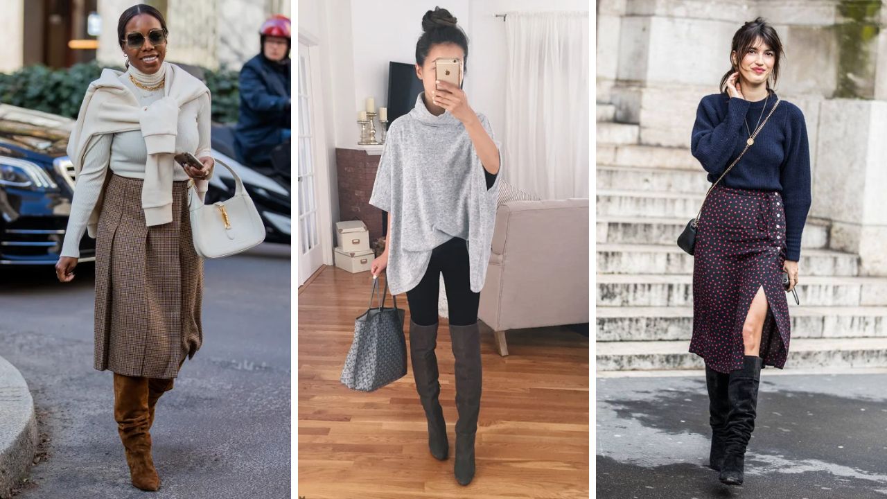 tall boots outfit ideas