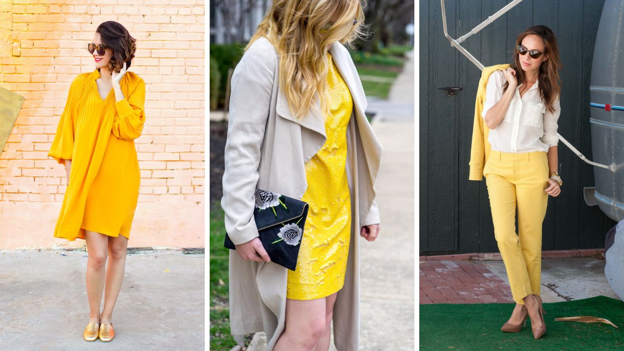 yellow clothing trend