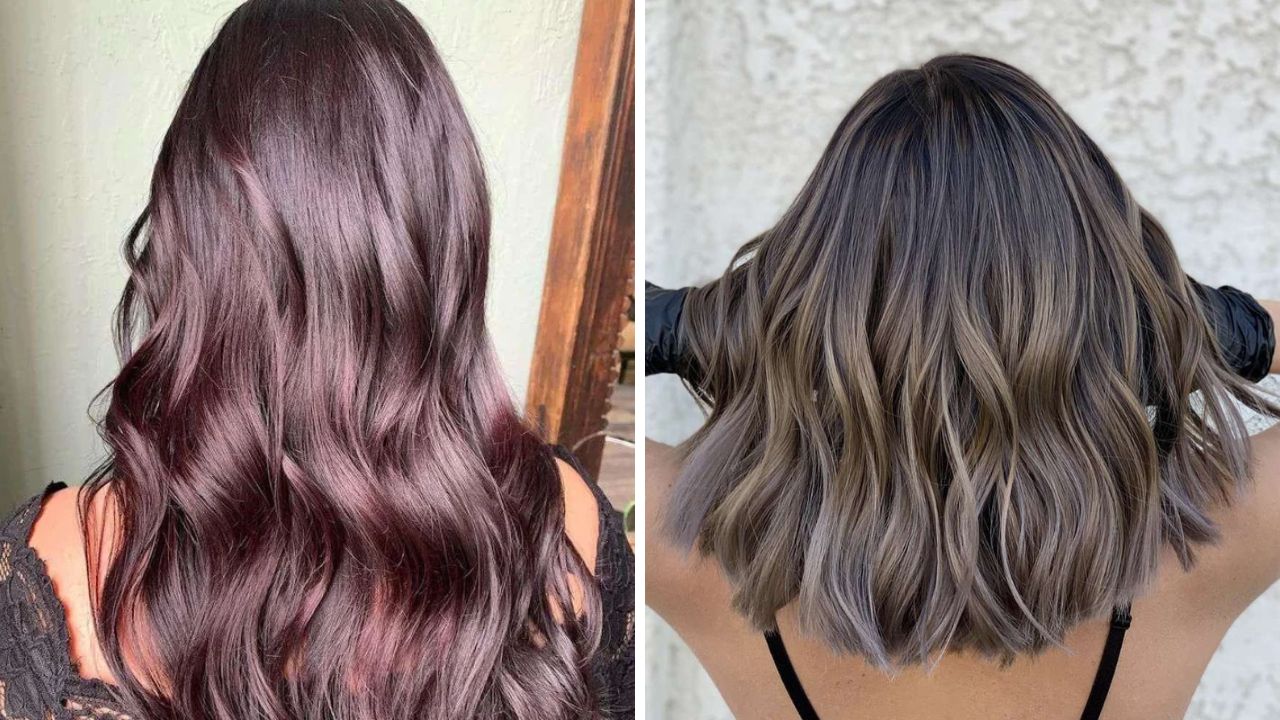 Cool Brunette hair color