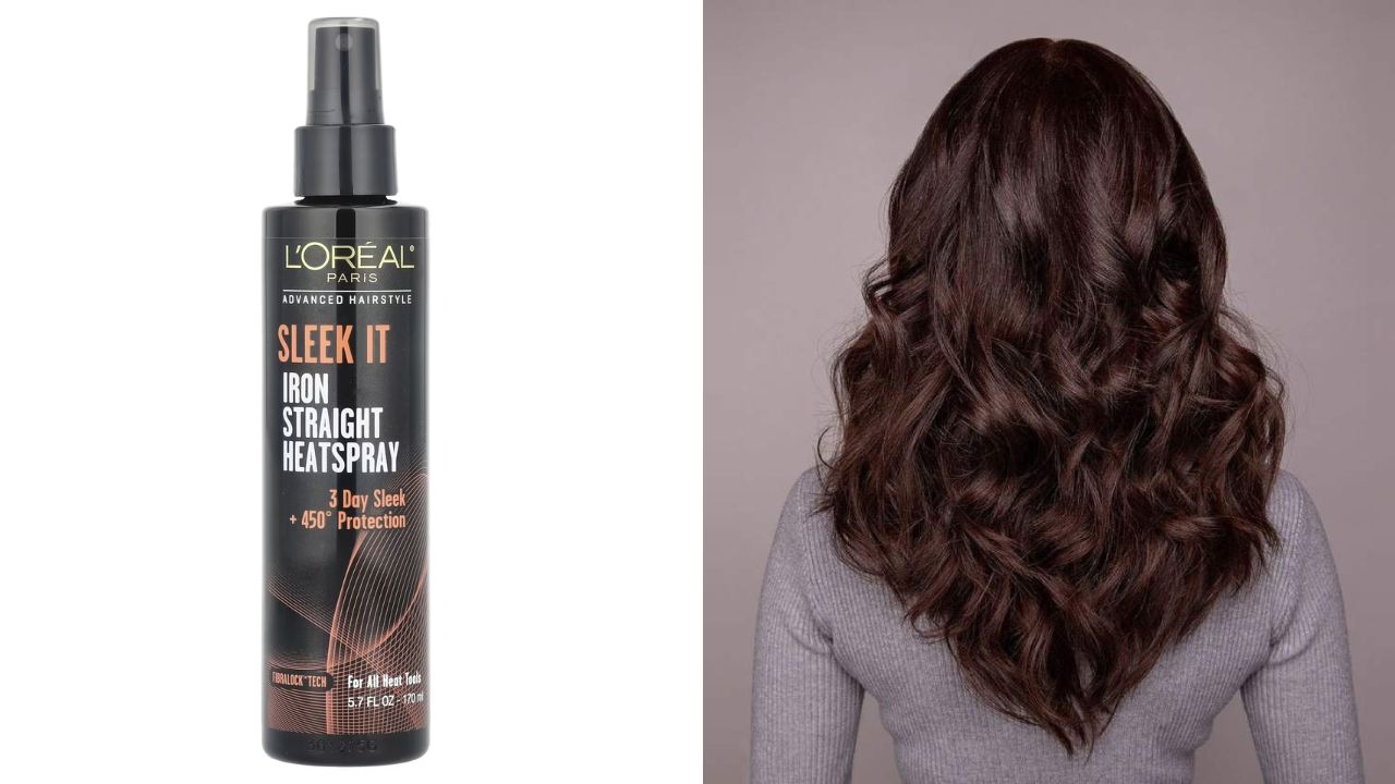 L'Oréal Paris Advanced Hairstyle SLEEK IT Iron Straight Heatspray