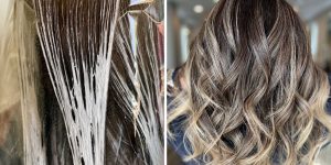 balayage hair painting technique