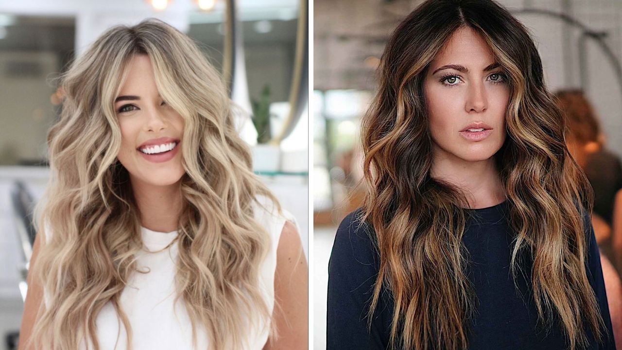 beachy waves hairstyle