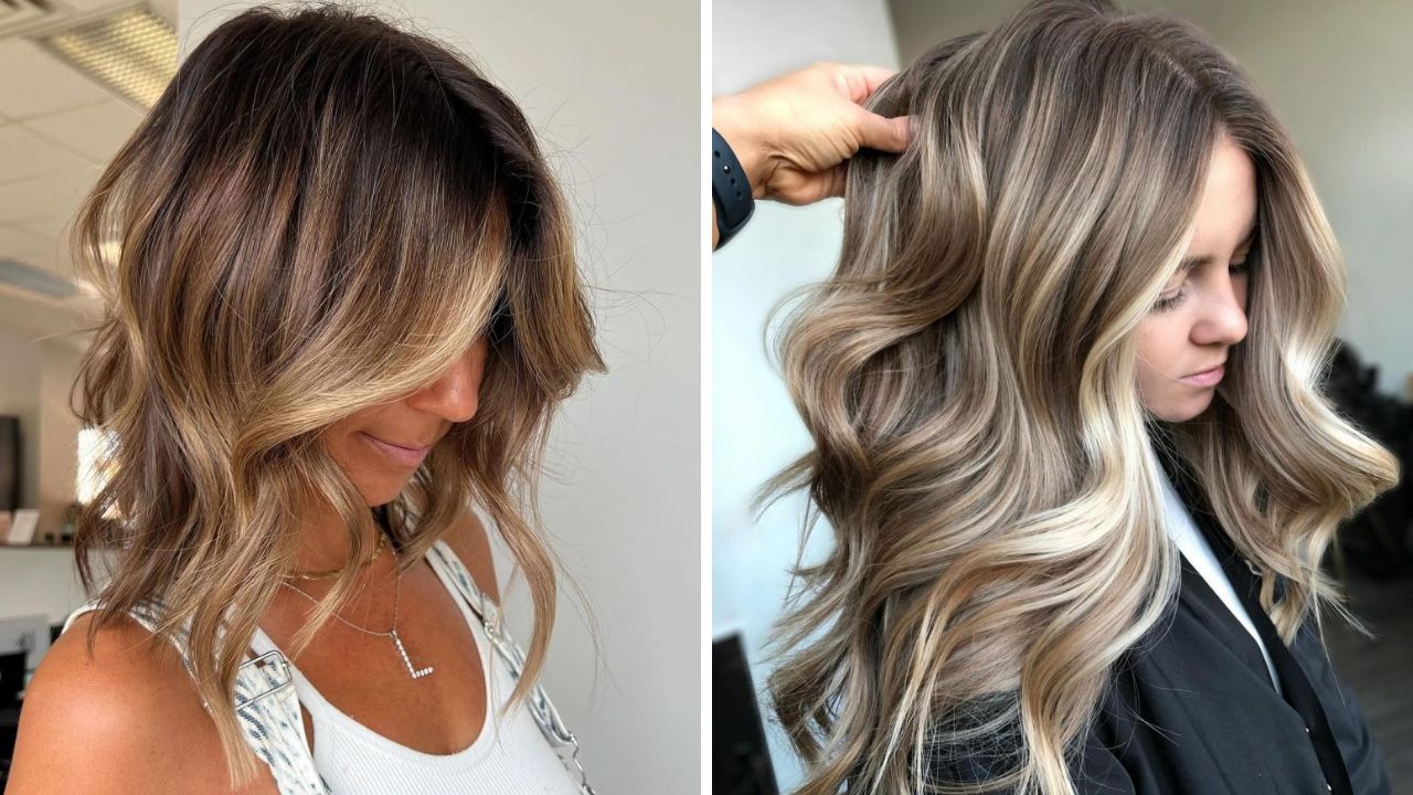 bronde balayage hair