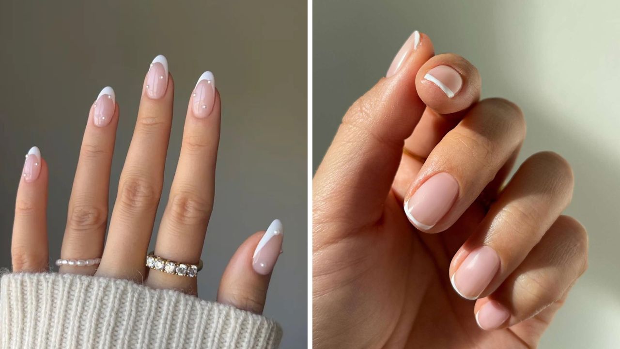 ideias of Short Wedding Nails