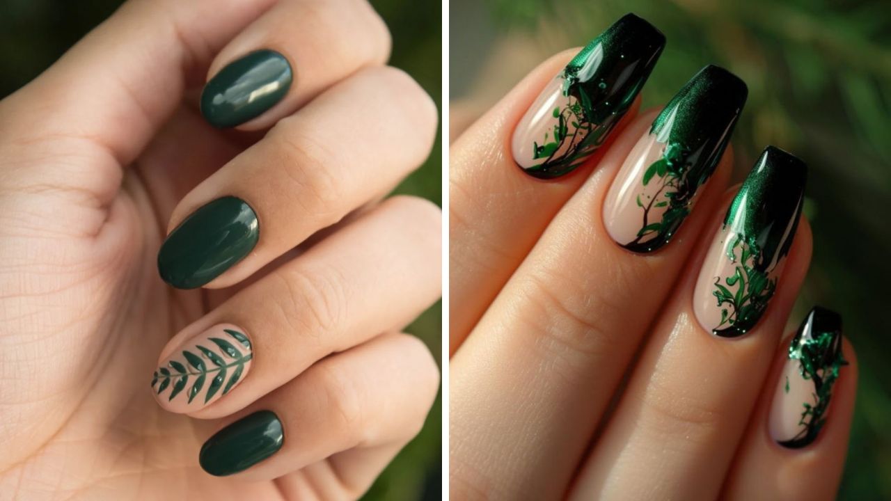 nature-inspired nail designs