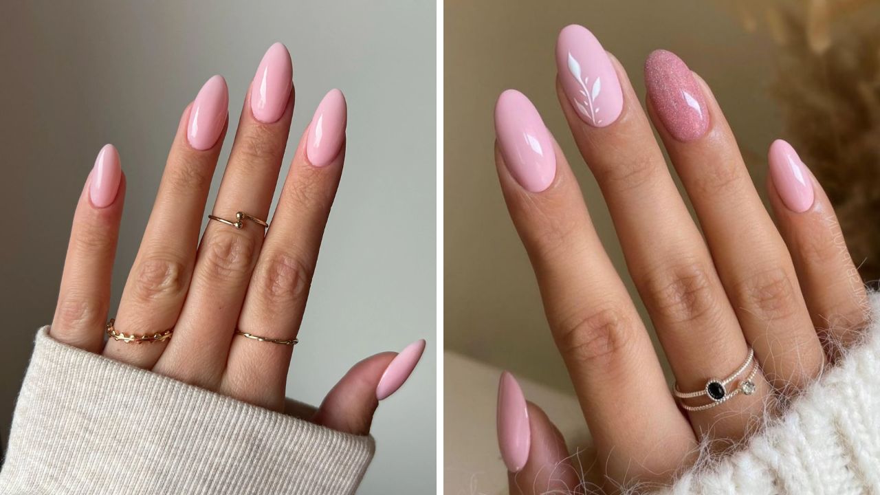 Baby Pink nails