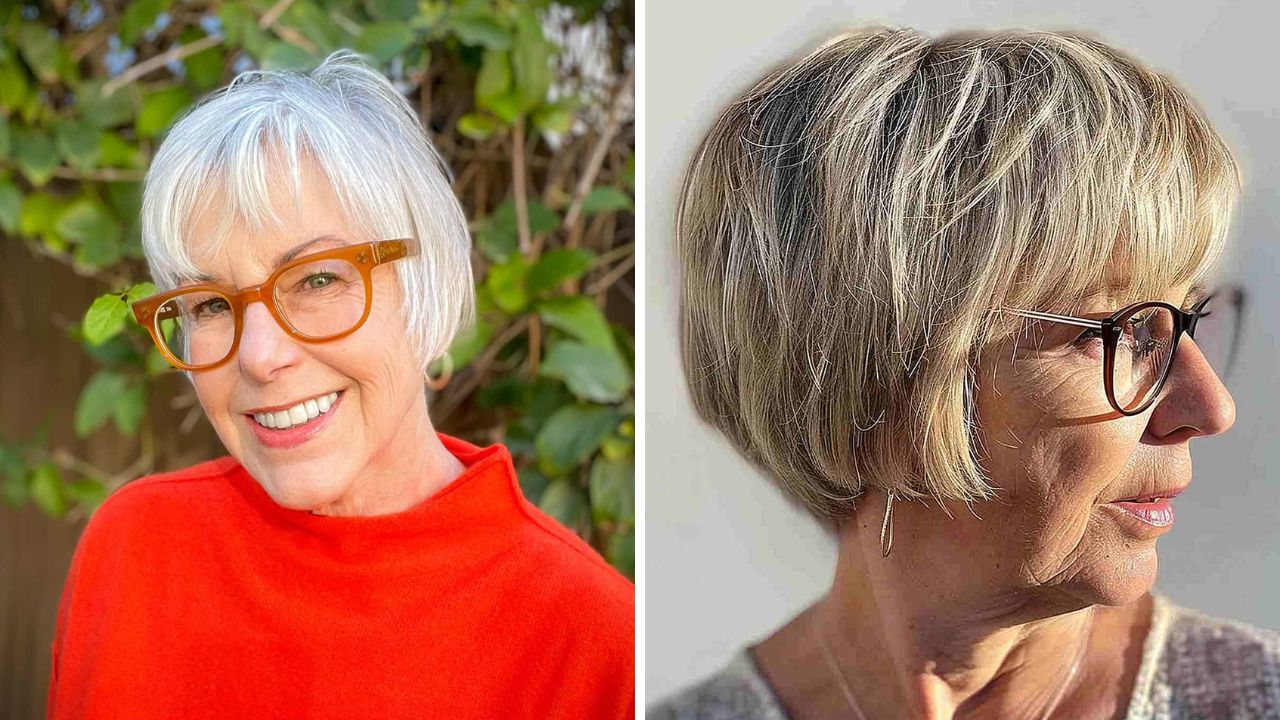 French-Inspired Textured Bob fpr women over 60