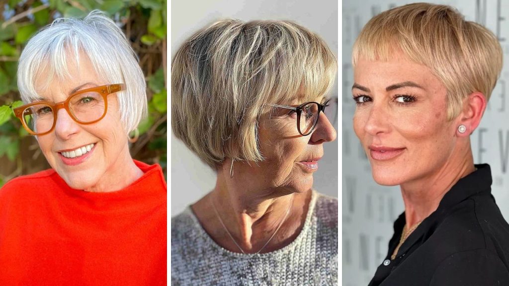 Silver & Stylish: The Top Short Hairstyles for Women Over 60
