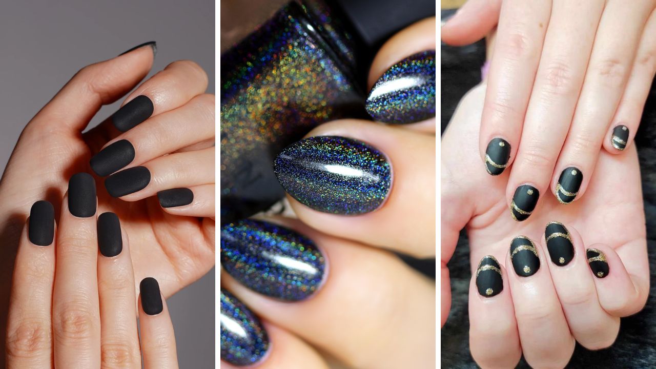 Top Trending Black Nail Designs for 2025