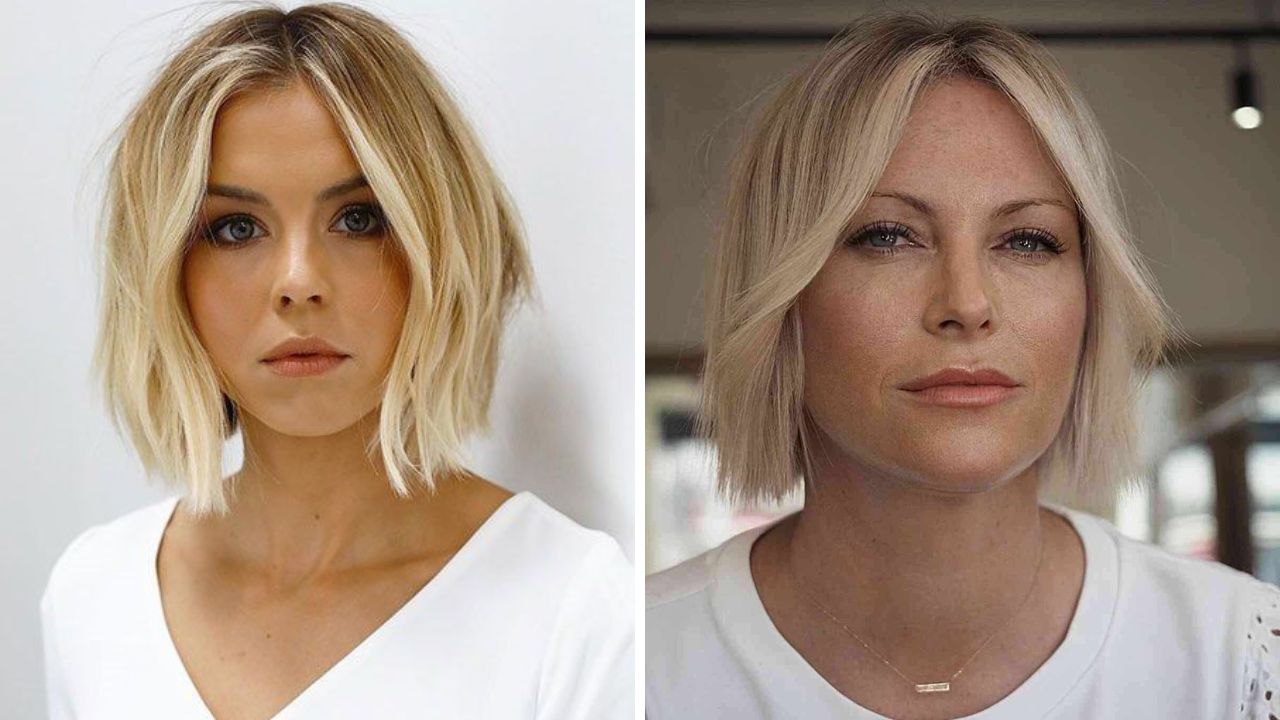 bob cut for women over 35