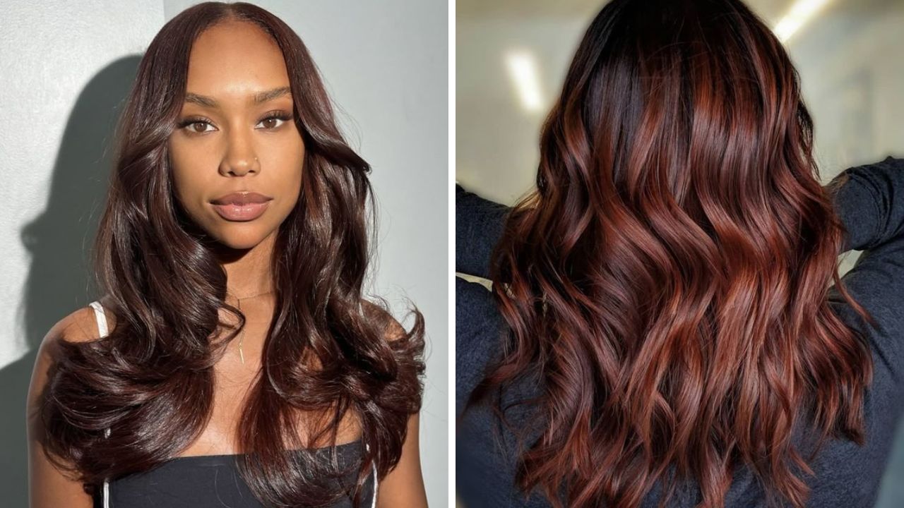 chili chocolate hair color for black women