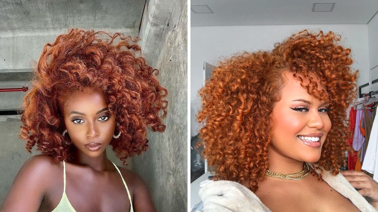 copper hair color for black women