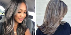 gray hair blending technique