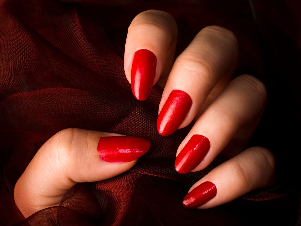 Classic Red Nail Colors Women Over 60