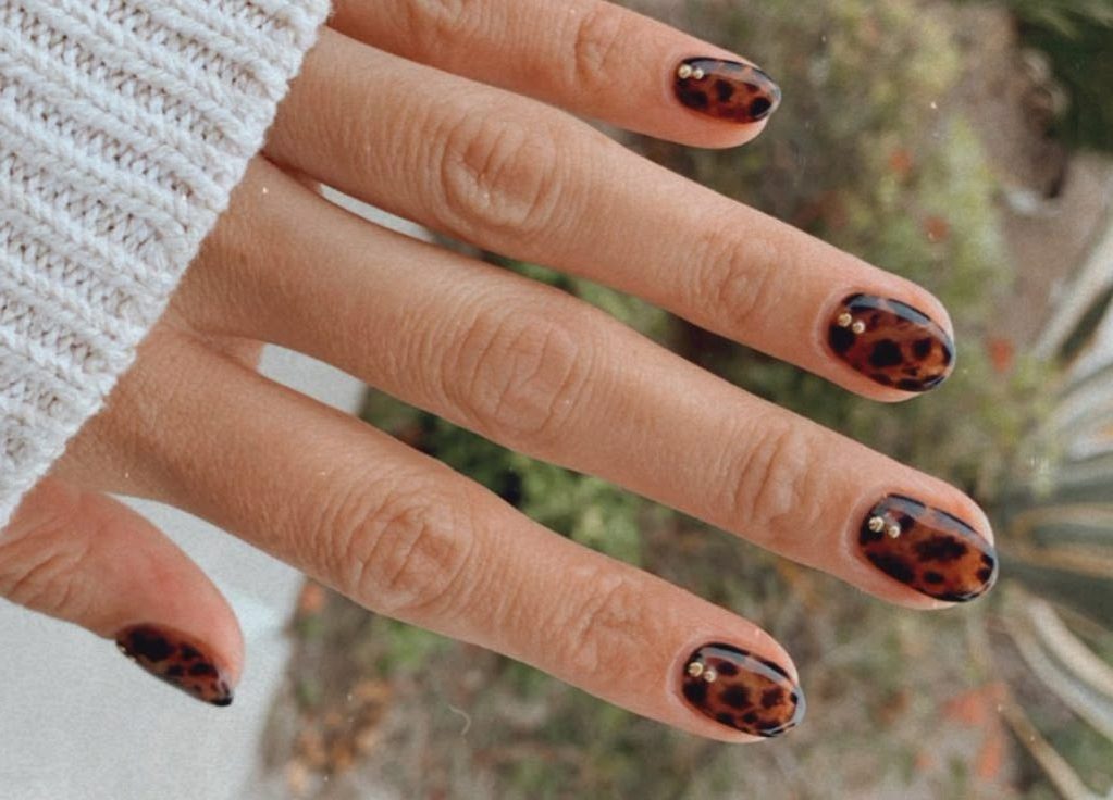 Unhas Matte Tortoiseshell