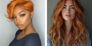 Spring Hair Colors 2025 Copper Sunset