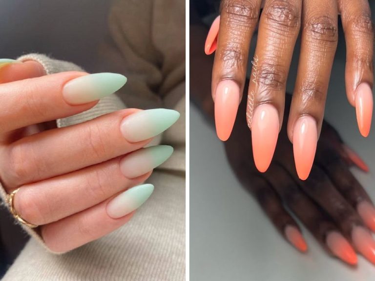 Top Color Combinations for Ombre French Nails This Spring 2025